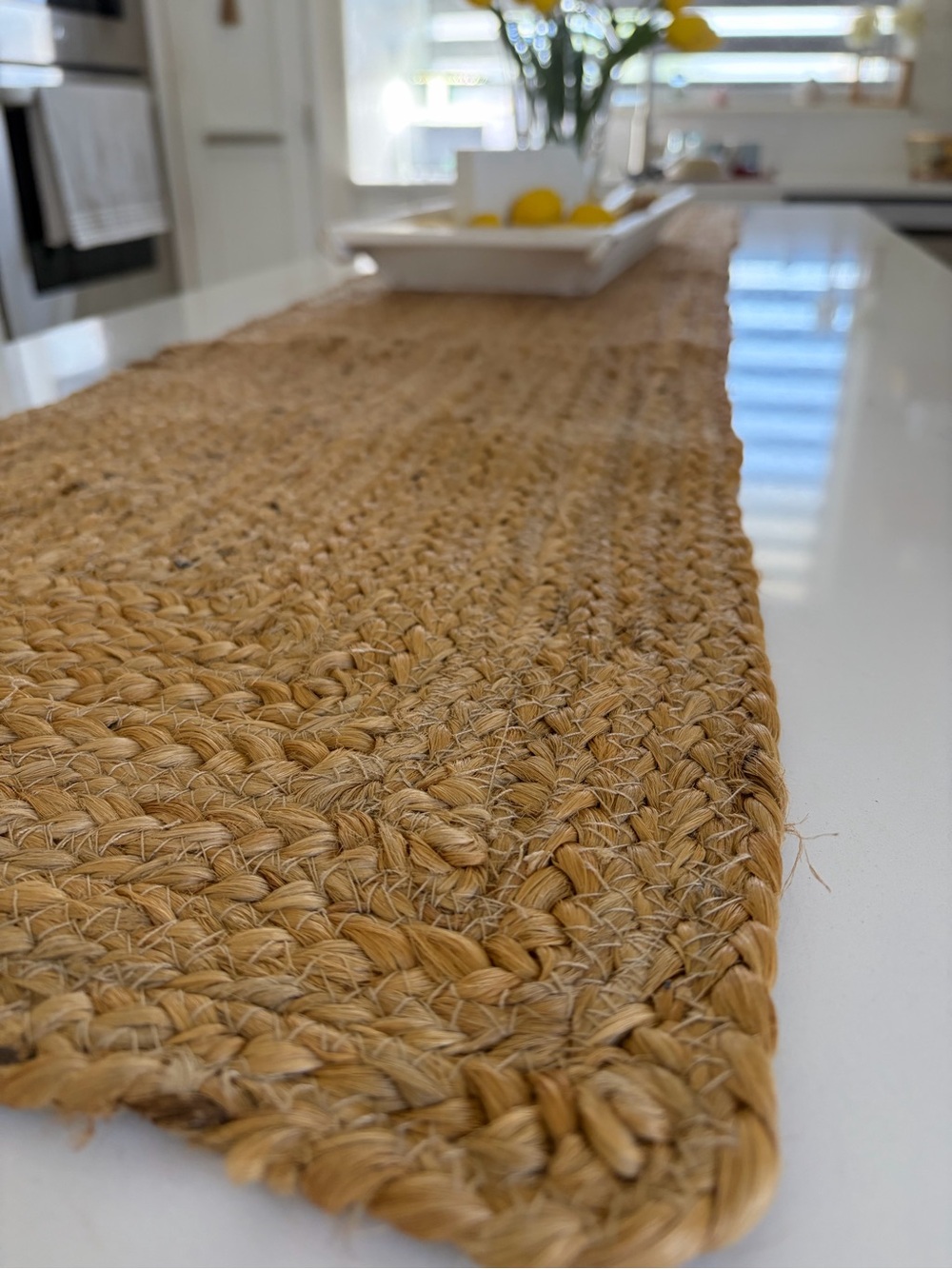 Woven Natural Jute Table Runner